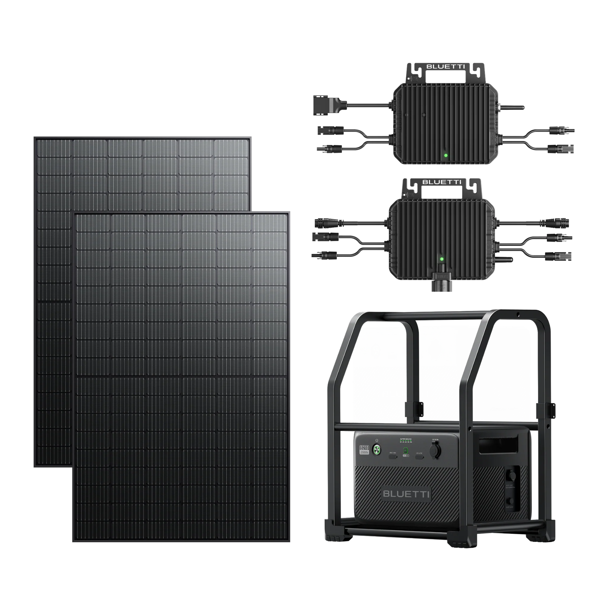 BLUETTI 2nd Gen Balcony Solar System | 800W Output - Image 4