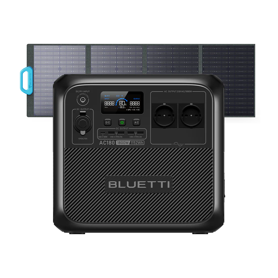 BLUETTI AC180 Портативна Електростанція | 1800 Вт 1152 Вт·год (Ukraine) - Image 7