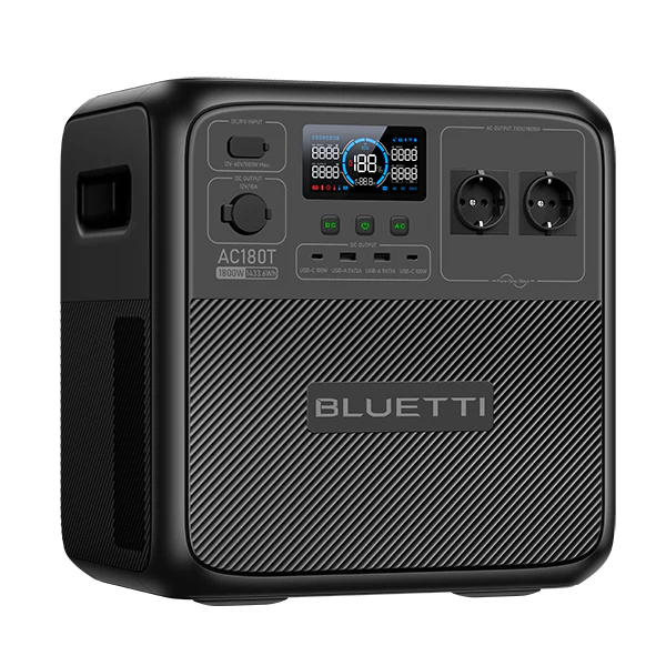 BLUETTI AC180T Solar Portable Power Station | 1.800W 1.433Wh - Image 3