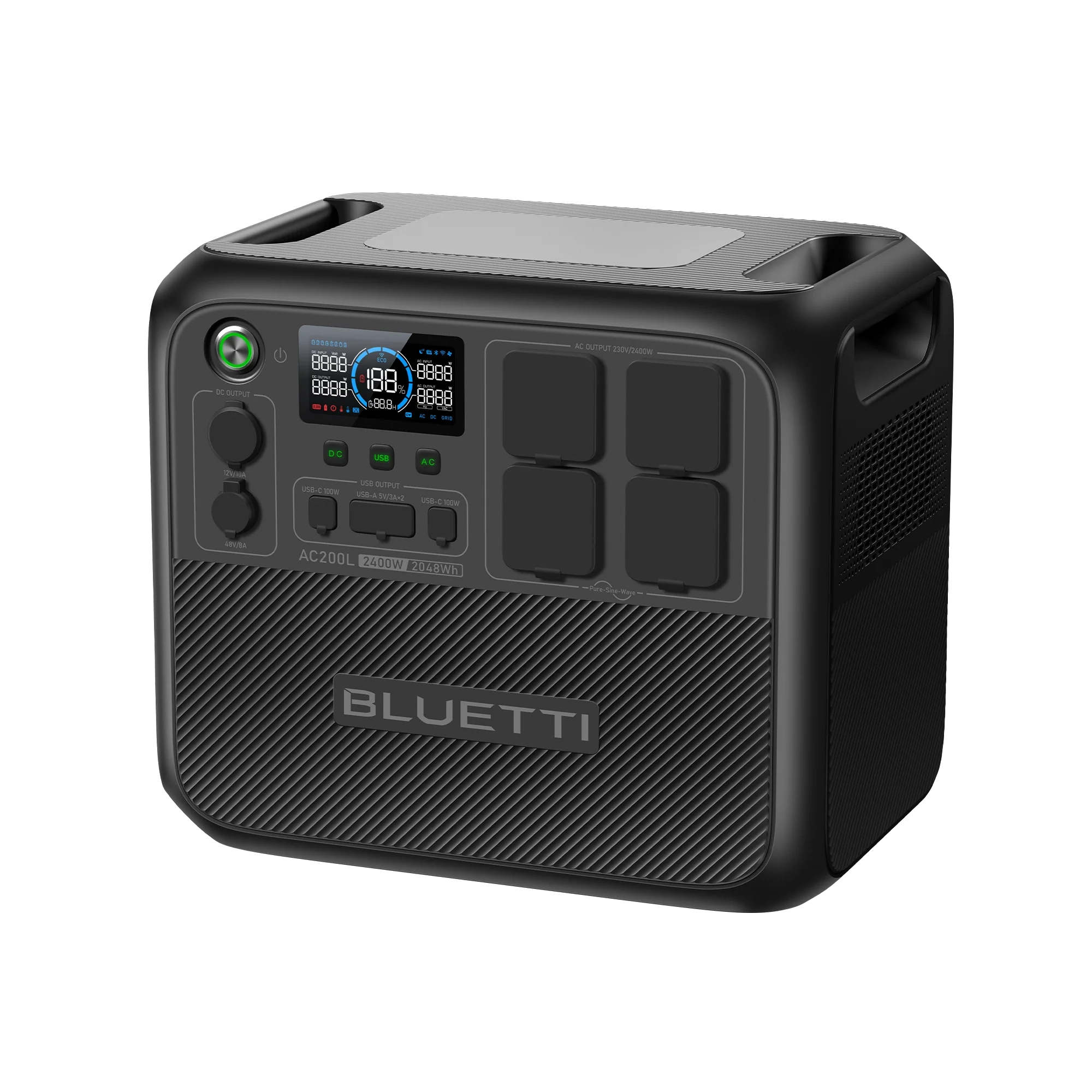 BLUETTI AC200L+350W Solar Generator Kit - Image 9