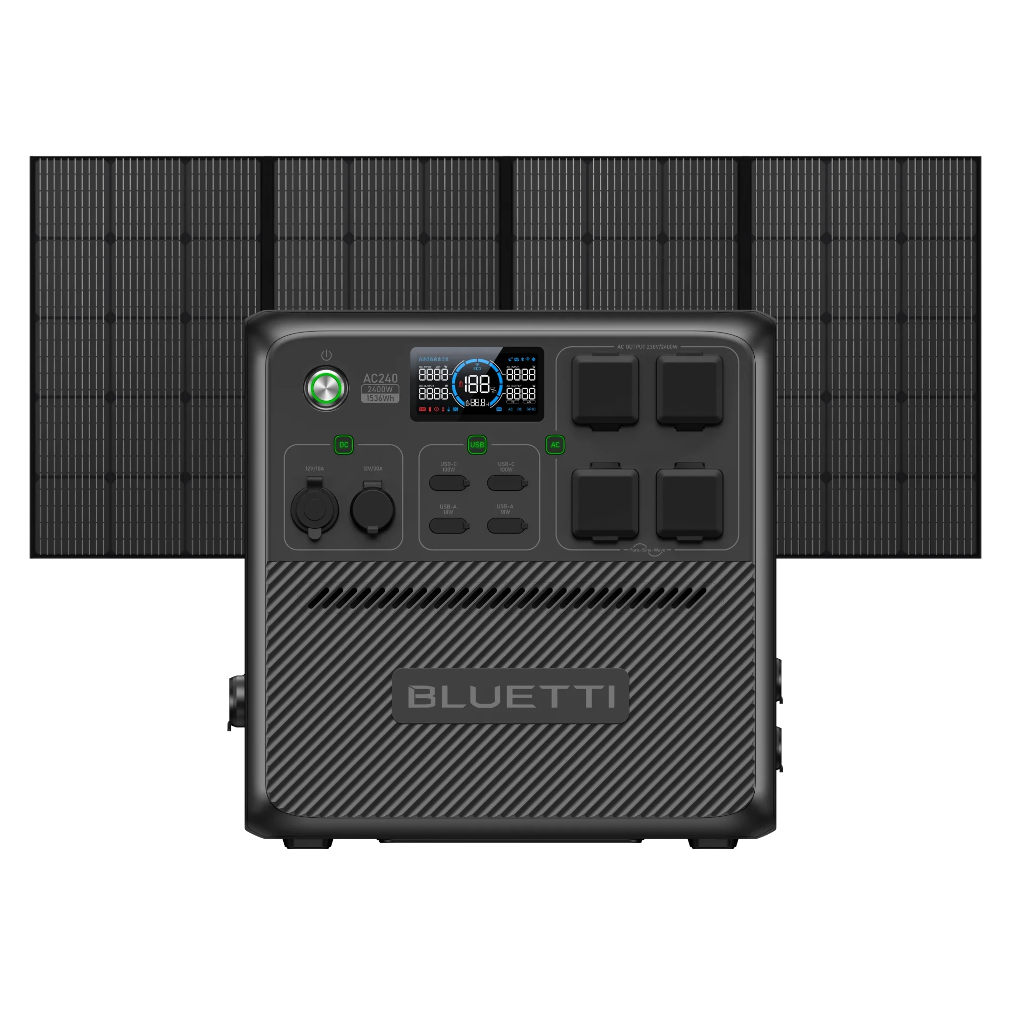 BLUETTI AC240 Portable Power Station | 2400W 1536Wh - Image 11