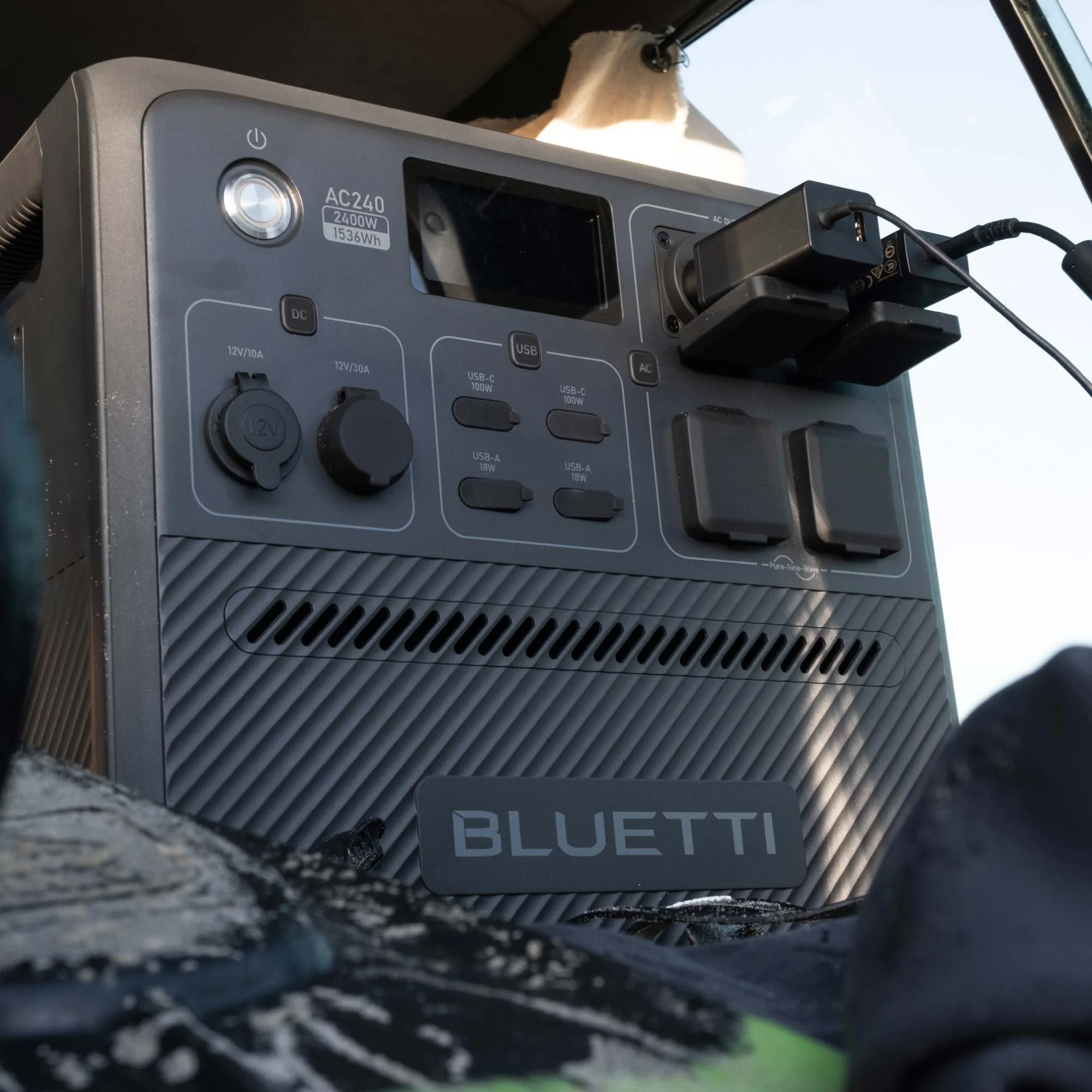 BLUETTI AC240 Portable Power Station | 2400W 1536Wh - Image 3