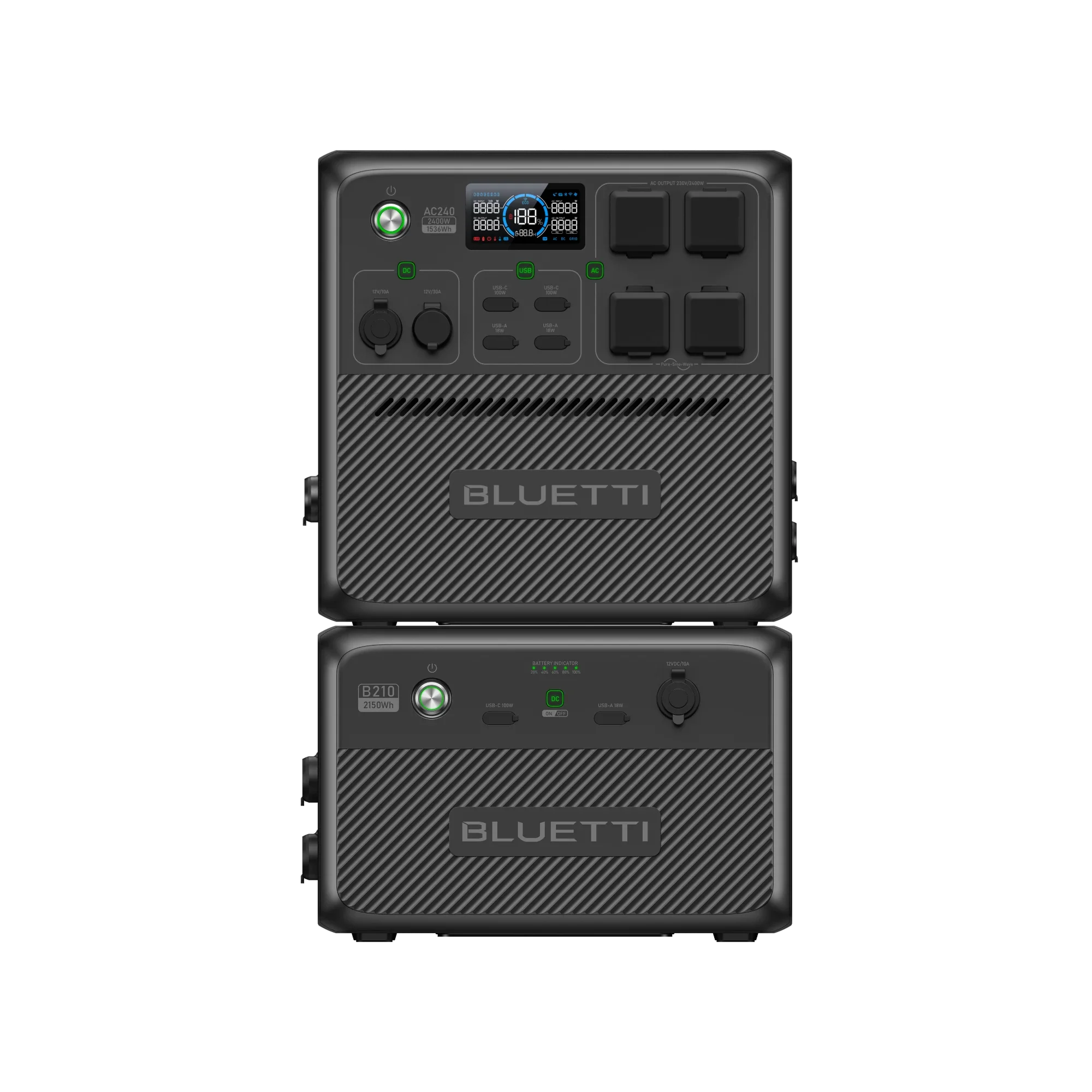 BLUETTI AC240 Portable Power Station | 2400W 1536Wh - Image 9