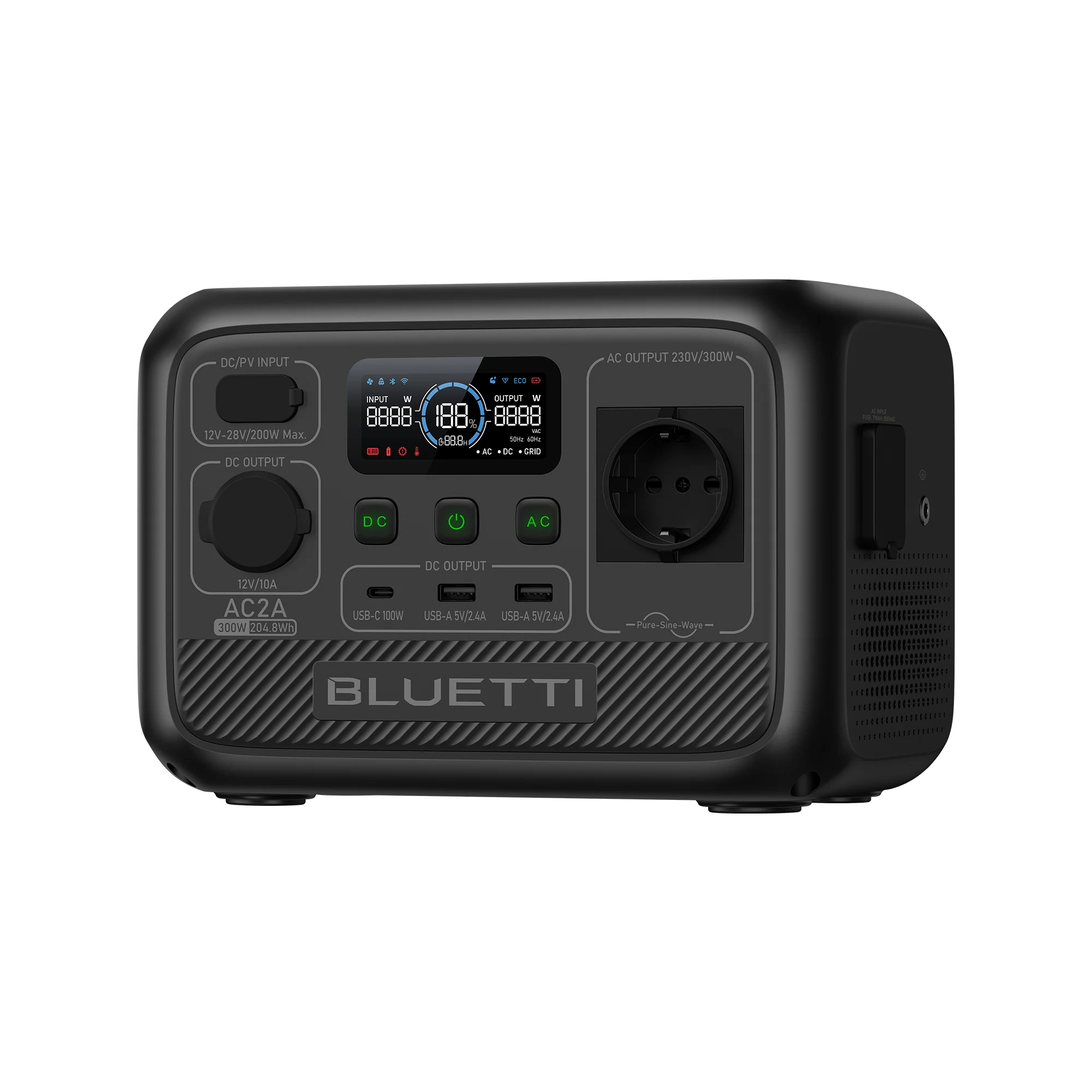 BLUETTI AC2A Portable Power Station | 300W 204,8Wh - Image 6