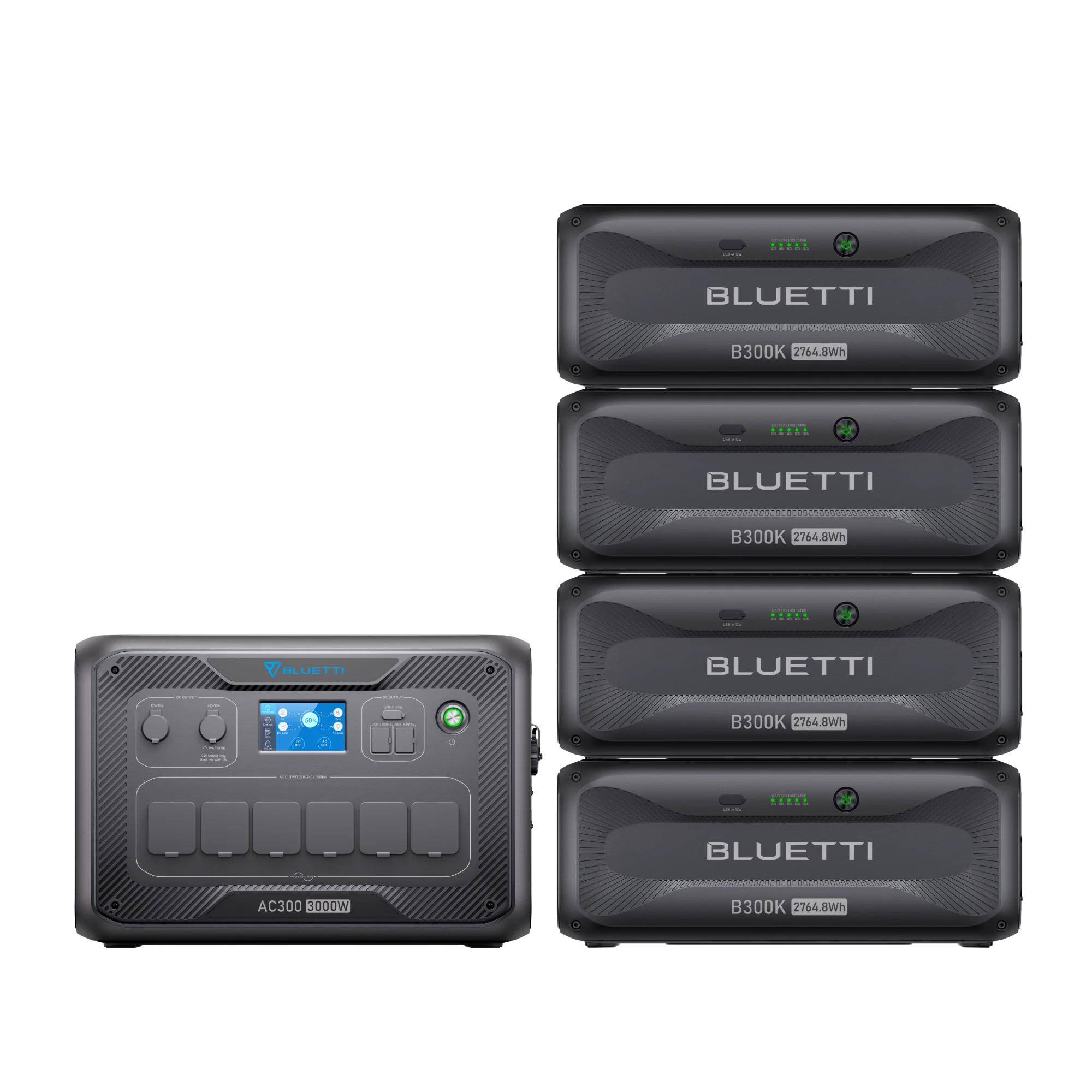 BLUETTI AC300+B300K Home Battery Backup | 3.000W 2.764,8Wh - Image 6