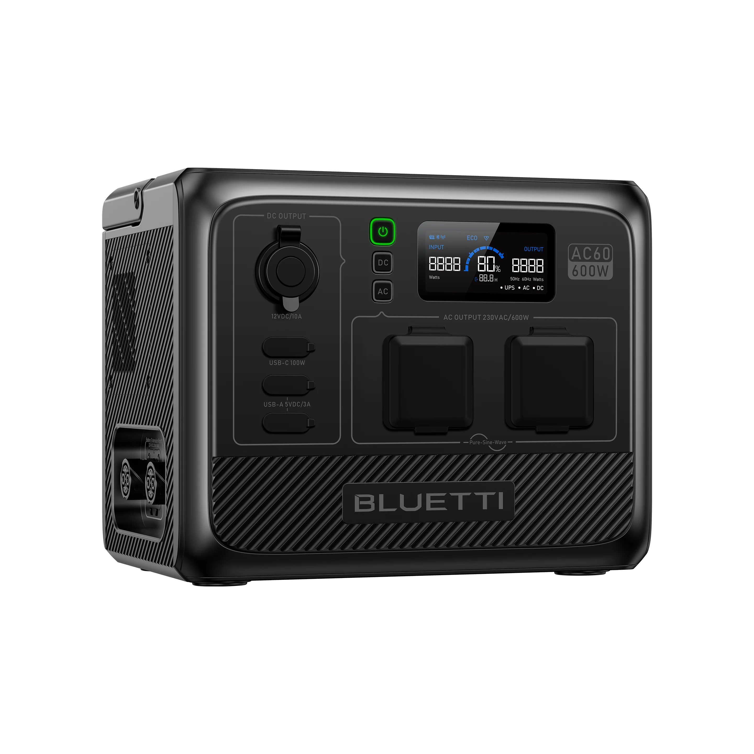 BLUETTI AC60 Portable Power Station | 600W 403Wh - Image 5