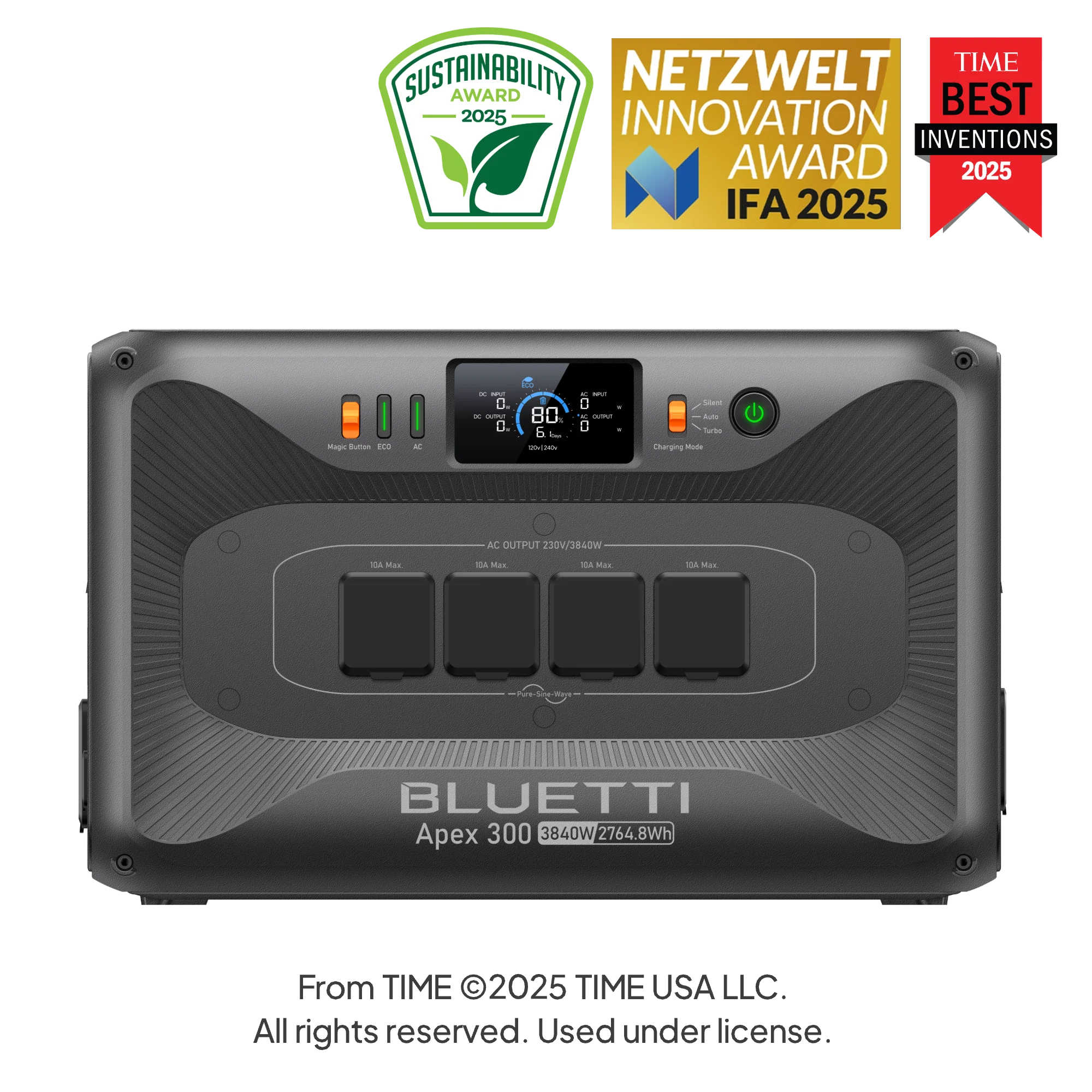 BLUETTI Apex 300 Versatile Power Station | 3.840W 2.764,8Wh - Image 12