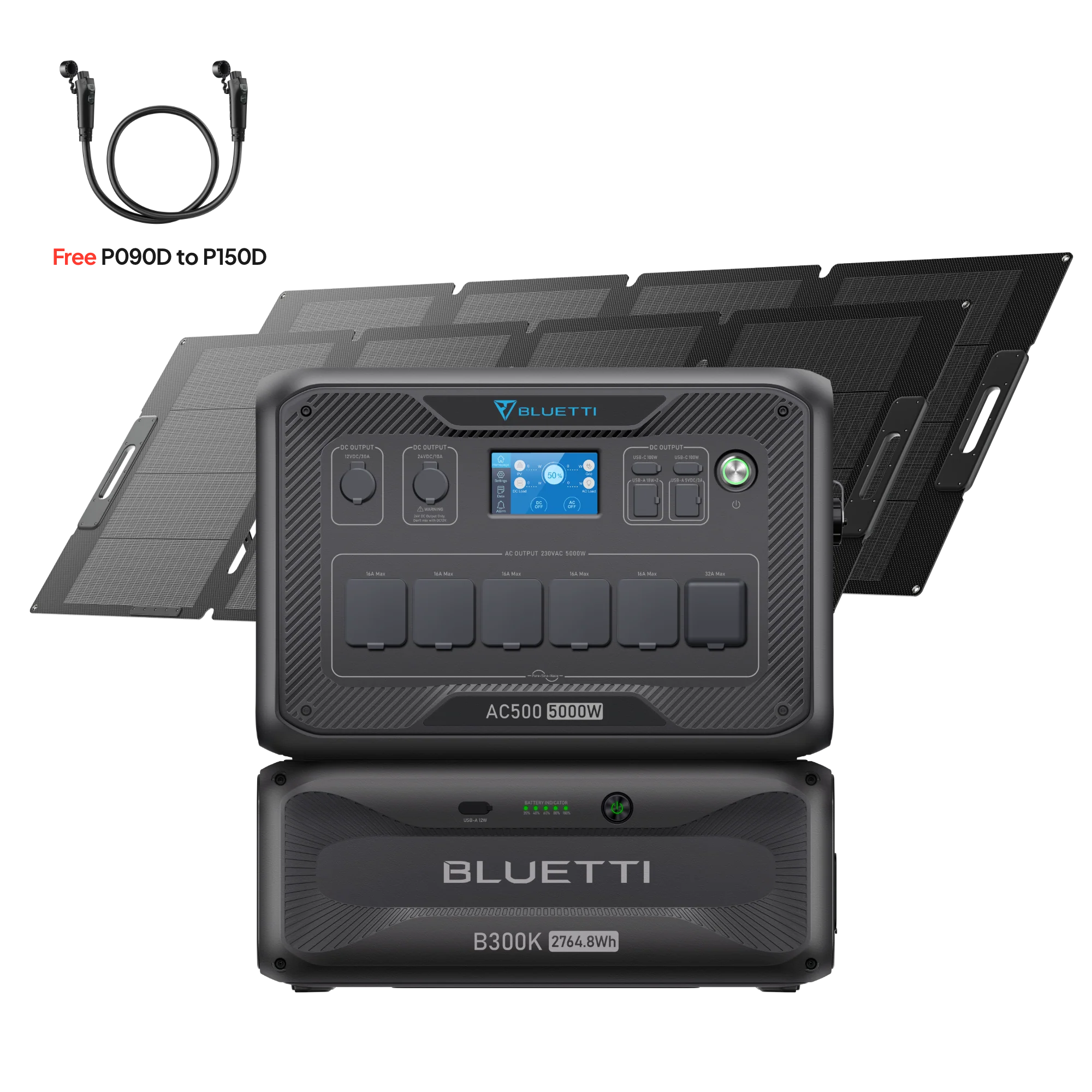 BLUETTI AC500 + B300K Home Battery Backup - Image 4