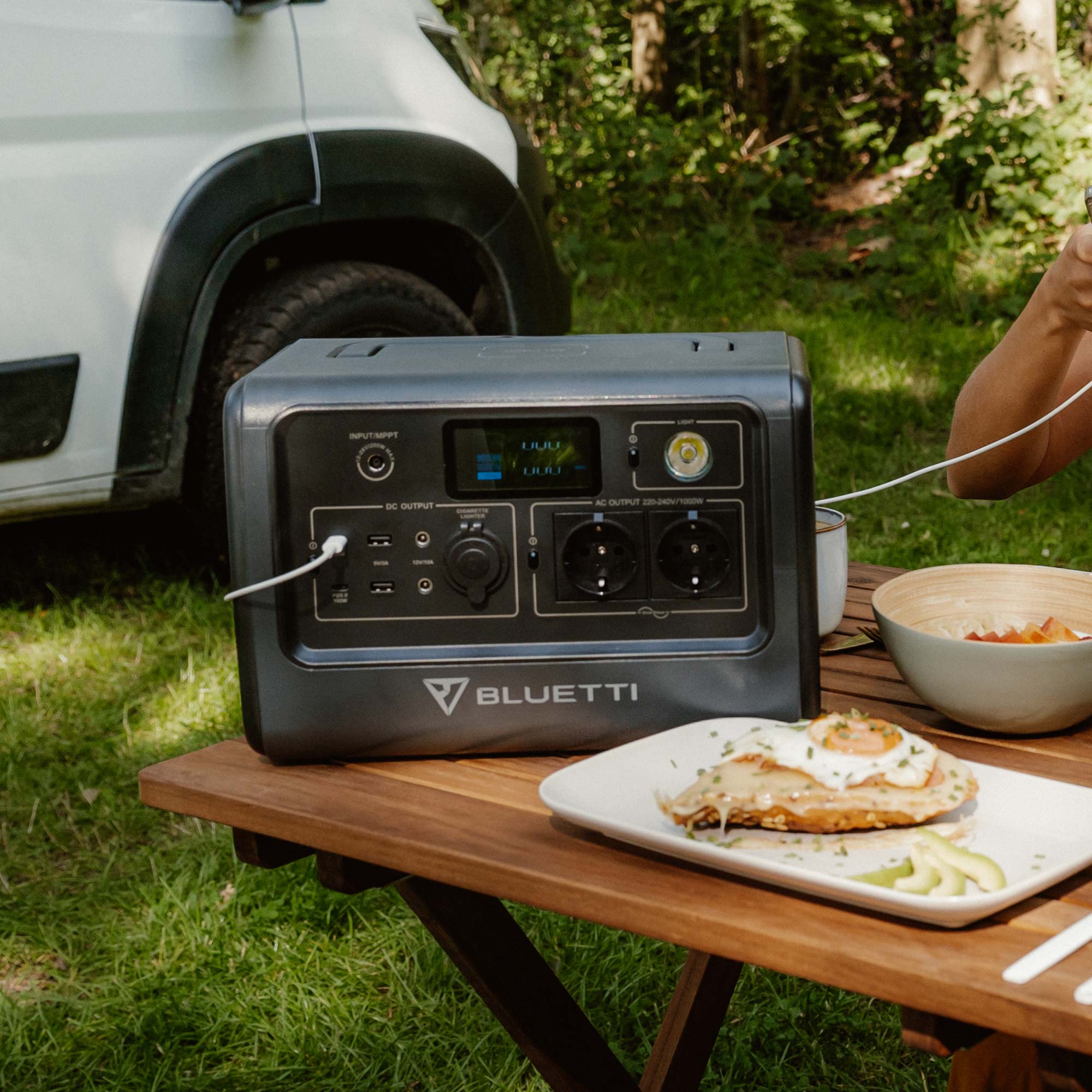 BLUETTI PowerOak EB70 Portable Power Station | 1000W 716Wh - Image 3