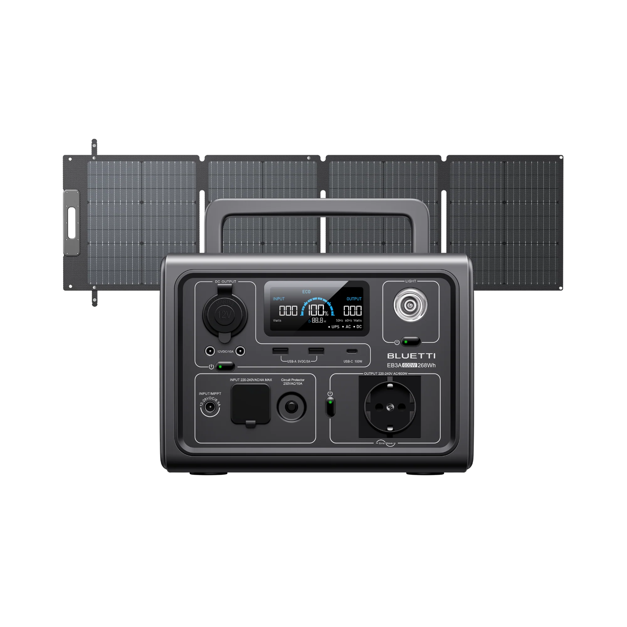 BLUETTI EB3A Portable Power Station | 600W 268Wh - Image 12
