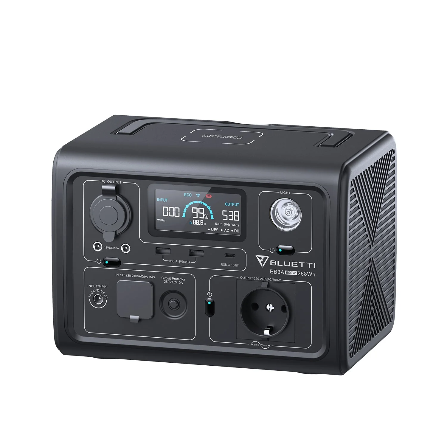 BLUETTI EB3A+120W Solar Generator Kit - Image 6